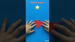 Easy Paper Pentagram (Star) Craft Tutorial