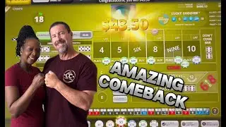 Unbelievable Stadium Craps Session: This Strategy Is 🔥 #casino #gambling #dice