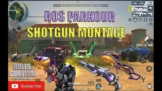 ROS PARKOUR SHOTGUNS MONTAGE  - Rules Of Survival PC Indonesia