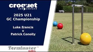 2025 U21 GC Luke Francis V Patrick Conolly