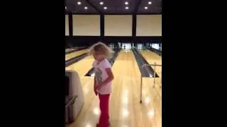 Gracie bowling
