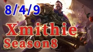Team Liquid Xmithie Graves Jungle vs Udyr Patch 8.6