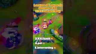 League of Legends counter-kill instant ranking