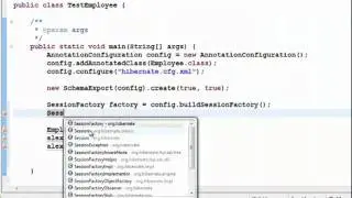 Java Hibernate Tutorial Part 7   Insert record object