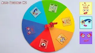 Numberblocks - MAGICAL CARDBOARD TRICKS | Auto Legends HD