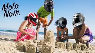 Beach Day! - Part 1 _ Ride from Brooklyn to Sandy Hook NJ, Gunnison Beach _ On Yamaha XSR 700
