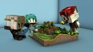 ChellPlays | Chicken Mania | MineCraft Survival #3