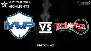 MVP vs KT All Games Highlights LCK Summer 2017 MVP vs kt Rolster LoL eSports