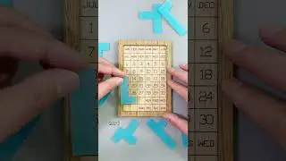Calendar puzzles that you can challenge every day.#iqtest #puzzle