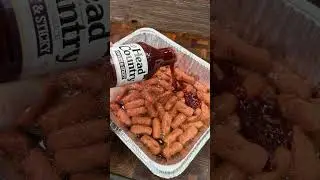 Dr Pepper Lil Smokies 👀 Recipe in comments 👍 #cooking #recipe #easyrecipe #partyfood  #smoker