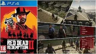 Red Dead Redemption 2 mod menu test super jump pedestrians hacks Playstation 4 PS4 funny game play