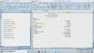 Statement Of Financial Position (Report and Account Form)