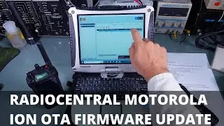 Motorola ION Update Firmware using radio control cloud OTA firmware update utility (update Android)