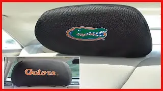 Quality product -  Embroidered Team Headrest Covers Two Pack Add Comfort And Show Your Team Pride