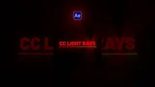CC Light rays created using After Effects.