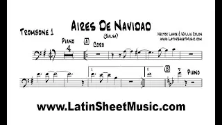 Salsa Sheet Music - Aires De Navidad - Hector Lavoe and Willie Colon