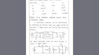 Analysis of Transistor amplifier circuit using h- parameter model