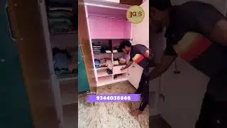 KAKA UPVC Wardrobe Madurai #upvcinteriors #interiordesign #modularkitchen #housetour