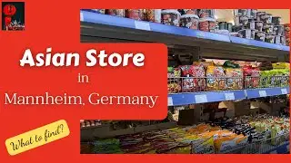 Shopping in Asian Store | Mannheim City, Germany | Filipino Products #asian #shopping #germany