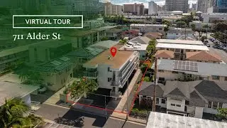 RARE! 5 unit, masonry, Apartment Building - 711 Alder St | Ala Moana, Hawaii