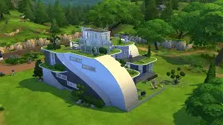 The Sims 4 - Futuristic House Building