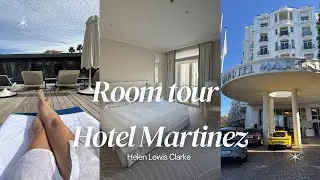 Room tour 466 at 5 star Hotel Martinez in Cannes 