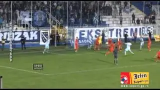 JSL 2014/15: 7.Kolo: Novi Pazar - Jagodina 3:0 (2:0)