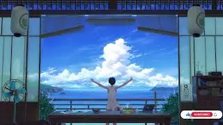 🔴 LIVE: Girl and the Infinite Sky Anime Wallpaper | 4K/8K Relaxing Morning Loop