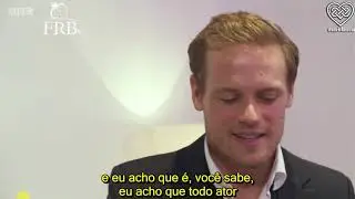 ENTREVISTA DE SAM HEUGHAN PARA BBC THE NINE - LEG