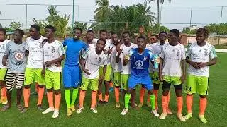 Jubilation after victory against Accra Golden Boys FC