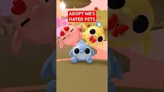 petting Adopt Me's MOST HATED pets PART 9 #adoptme #roblox
