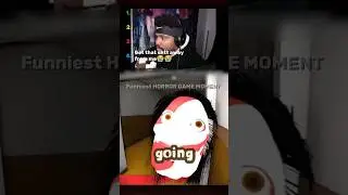 FUNNIEST HORROR GAME MOMENT 🤣😂 #youtubeshorts #horrorgame #shorts