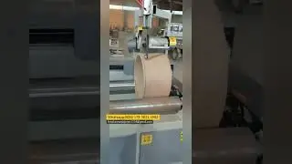 Industrial Cardboard Core Cutter | Paper Core Cutter For Thick Huge Paper Tube #papertubemachine