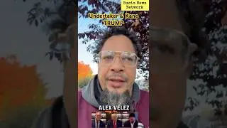 Donald Trump gets huge endorsement by Undertaker and Kane.  #Kamala #batista #waltz