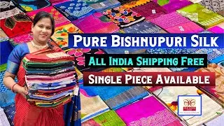 100% Pure Bishnupuri Katan & Pure Silk Saree Manufacturer