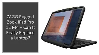 ZAGG Rugged Book iPad Pro 11 M4 &mdash; может ли он действительно заменить ноутбук?