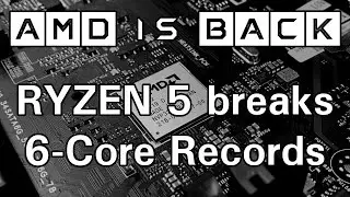 AMD is BACK! Ryzen 5 breaking 6-Core records. OC to 5905 MHz (6C/12T)