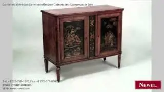 Continental Antique Commode Belgian Cabinets and Case-pieces
