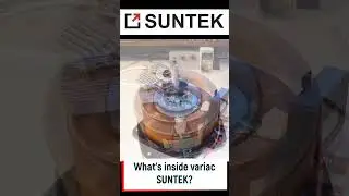 INSIDE VARIAC SUNTEK #electrosheriff #voltageregulator #suntek #variac