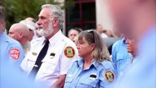 Moments and sounds from funeral services for Silsbee firefighter Jay Hinkie