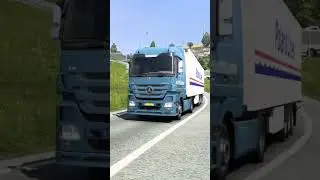 Mercedes Truck on Highway 💙 | ETS2