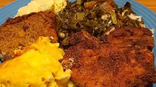 CLASSIC SOUTHERN FRIED PORK CHOPS (DINNER WITH THE WONDERTWINZ)