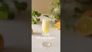 Mimosa cocktail recipe with Champagne and orange juice 🍊🥂