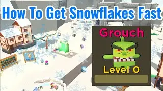 Roblox Giant Simulator How To Get Snowflakes Fast!!