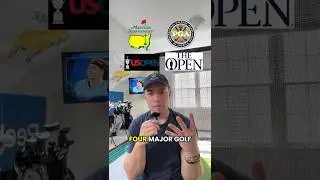 Ranking The 4 Major Golf Tournaments #golf #ranked