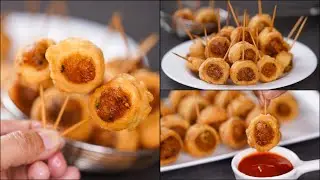 POTATO MINI ROLL SAMOSA | POTATO SAMOSA SNACKS | ALOO MINI SAMOSA | EASY POTATO SANCKS