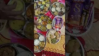 Annaprashan menu🤤 56 bhog😍#shorts#decoration #food #ideas #ceremony#love  #shortvideo#traditional
