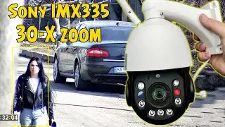 Wifi IP камера SONY IMX335 30-X zoom СЛЕЖЕНИЕ ЗА ЛЮДЬМИ