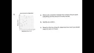 Alg8 5.6 Lesson - Scatterplots