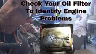 Diagnosis Of Engine Problems Or Failures Using The Oil Filter! BMW N20 Engine Failure!